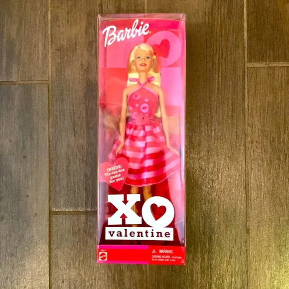 Mattel Toys Very Rare Co Valentine Barbie New In Box Never